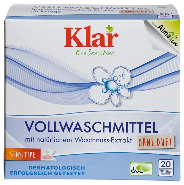 Klar Universal ECO Waschpulver mit Waschnüssen