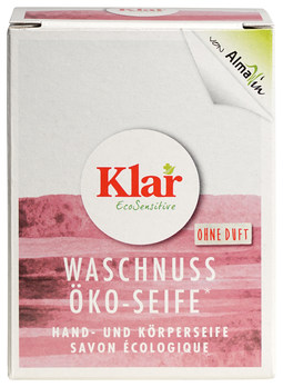 Klar Soap with soap nuts in an ECO bar