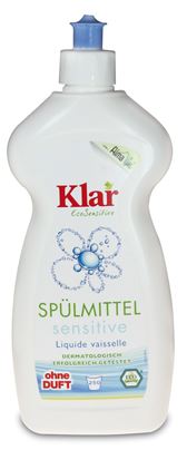 LIQUID DISH SENSITIVE ECO 500 ml - KLAR