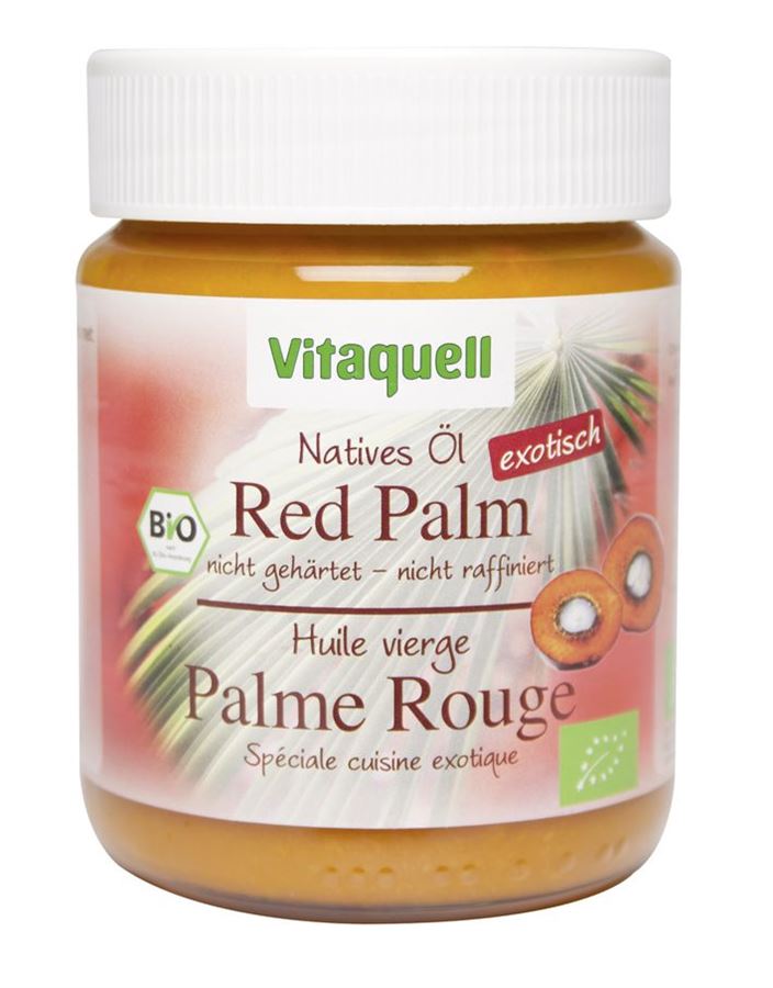 palm oil RED NATIVE BIO 200 g - VITAQUELL