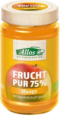 Allos Mus z mango 75% owoców BIO