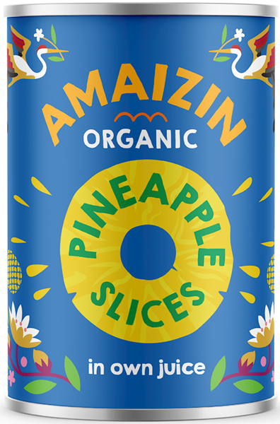 Amaizin Pineapple slices in own BIO juice