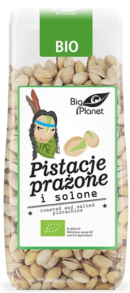 Bio Planet BIO geröstete und gesalzene Pistazien