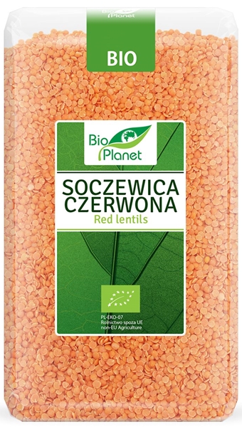 Bio Planet Soczewica czerwona BIO