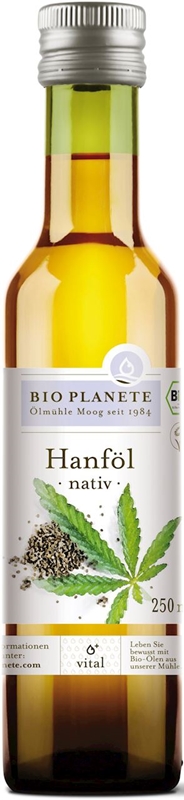 Aceite de cáñamo prensado en frío Bio Planete BIO