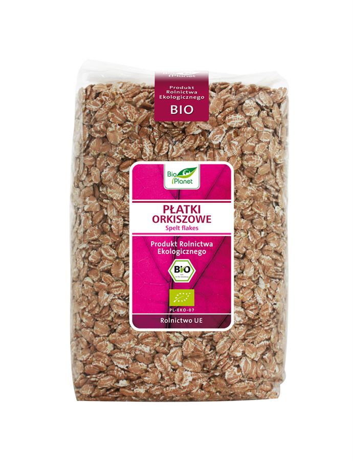 Spelt flakes 600 g BIO - BIO PLANET