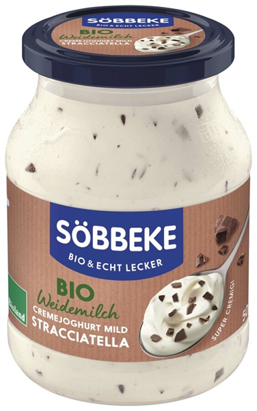 YOGURT STRACHIATELLA 7.5% BIO 500g ( JAR ) SOBBEKE