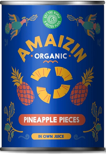 Amaizin Ananas w kawałkach BIO