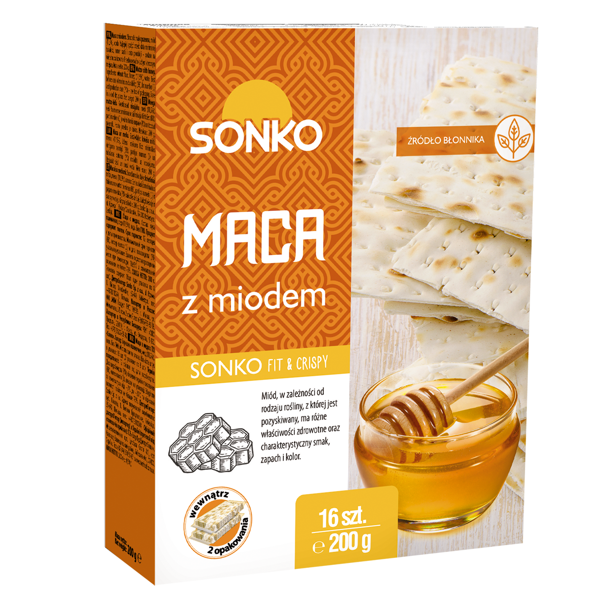 Sonko Mac avec du miel 200 g