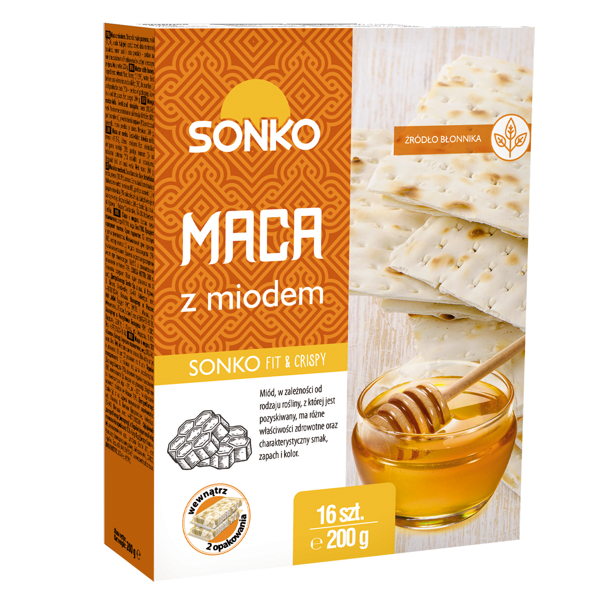 Sonko Mac with honey