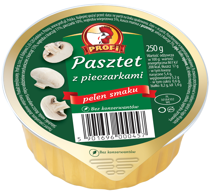 Profi Pasztet z pieczarkami
