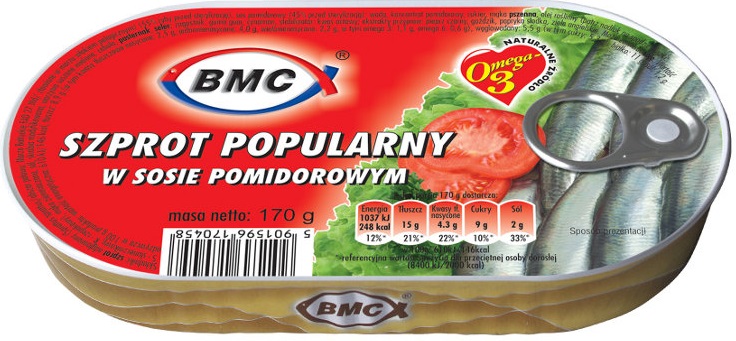 BMC килька популярны томатный соус