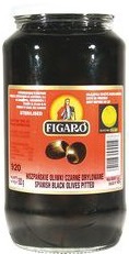 Figaro hiszpańskie oliwki czarne drylowane