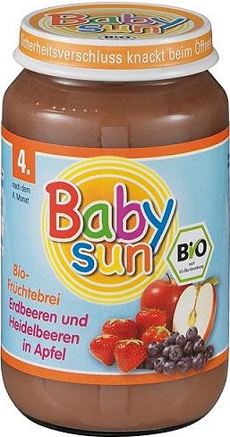 Bio- Dessert Erdbeer- , Heidelbeer -, Apfel-