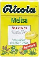 Ricola cukierki ziołowe Melisa