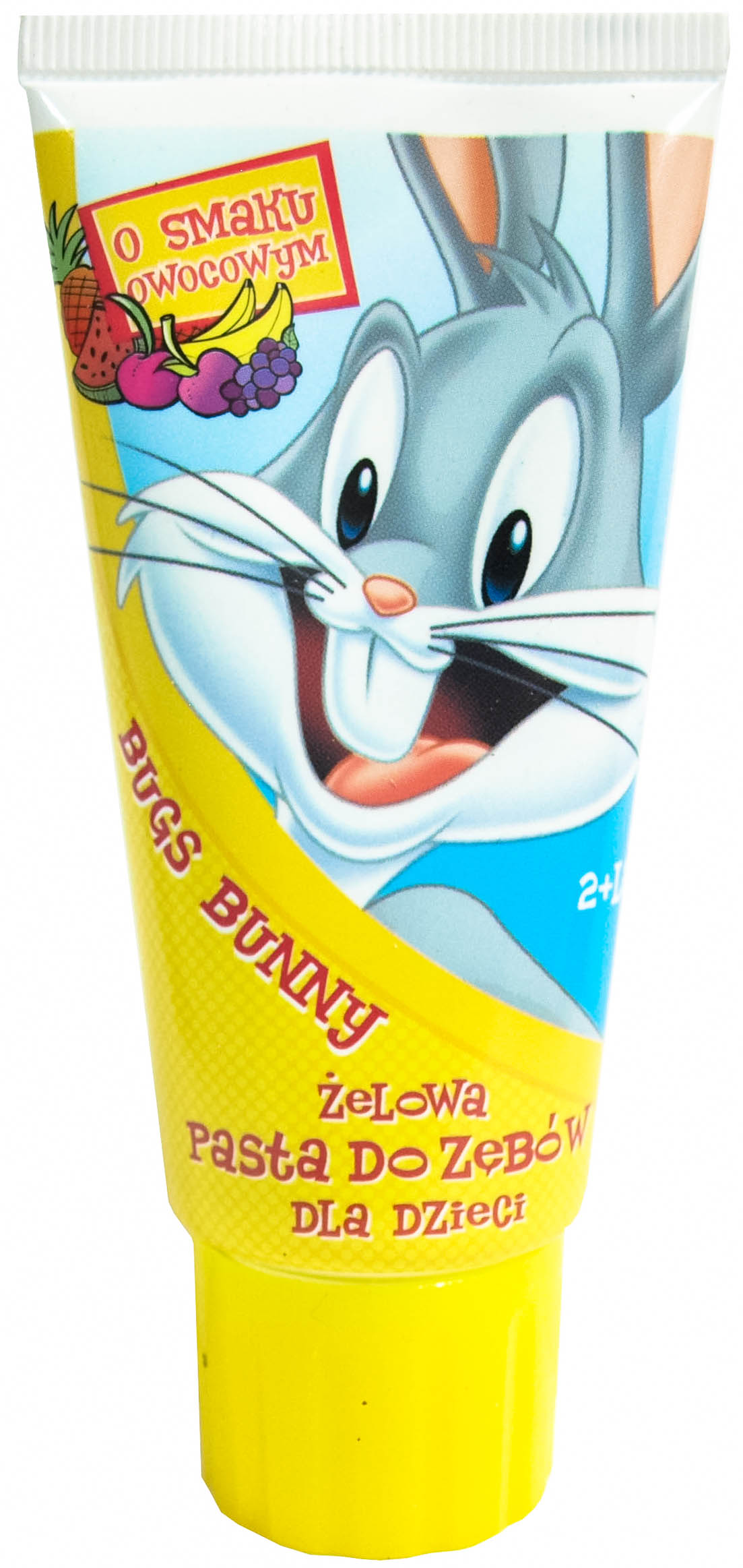Looney Tunes żelowa pasta do zębów dla dzieci Bugs Bunny o smaku owocowym