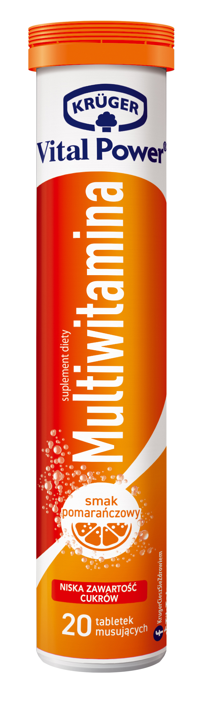 Krüger Vital Power Multivitamin, Orangengeschmack 