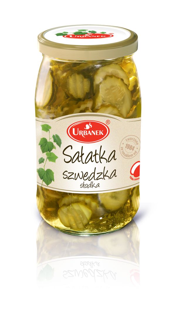 Urbanek Sałatka szwedzka 680 g słodka