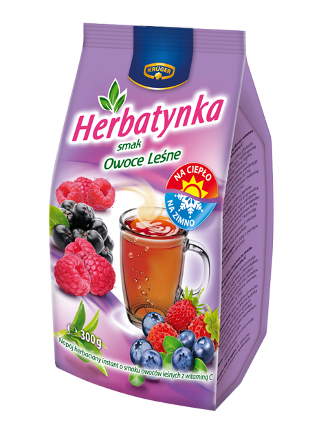 Herbatynka - smak owoce leśne Napój herbaciany instant