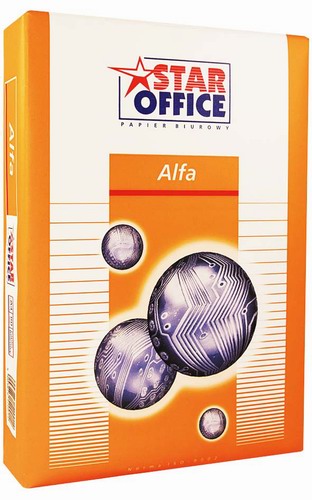 International Paper Star Office office paper ( photocopying ) Alfa A4 80g/m2 , ream of 500 sheets