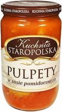 Kuchnia Staropolska pulpety w sosie pomidorowym