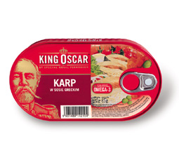 King Oscar Karp w sosie greckim