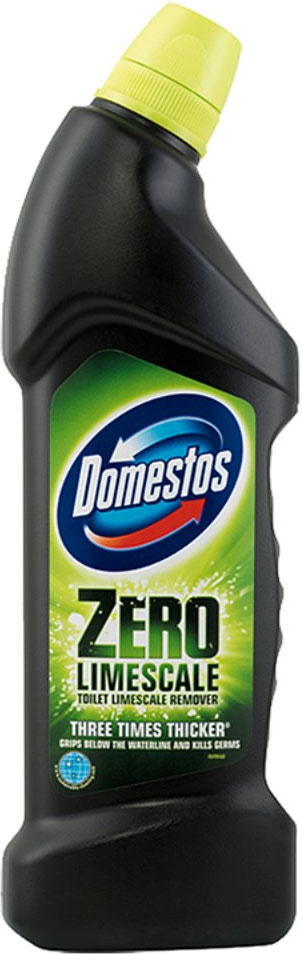 Domestos Zero kamienia dezynfekuje i czyści zielony