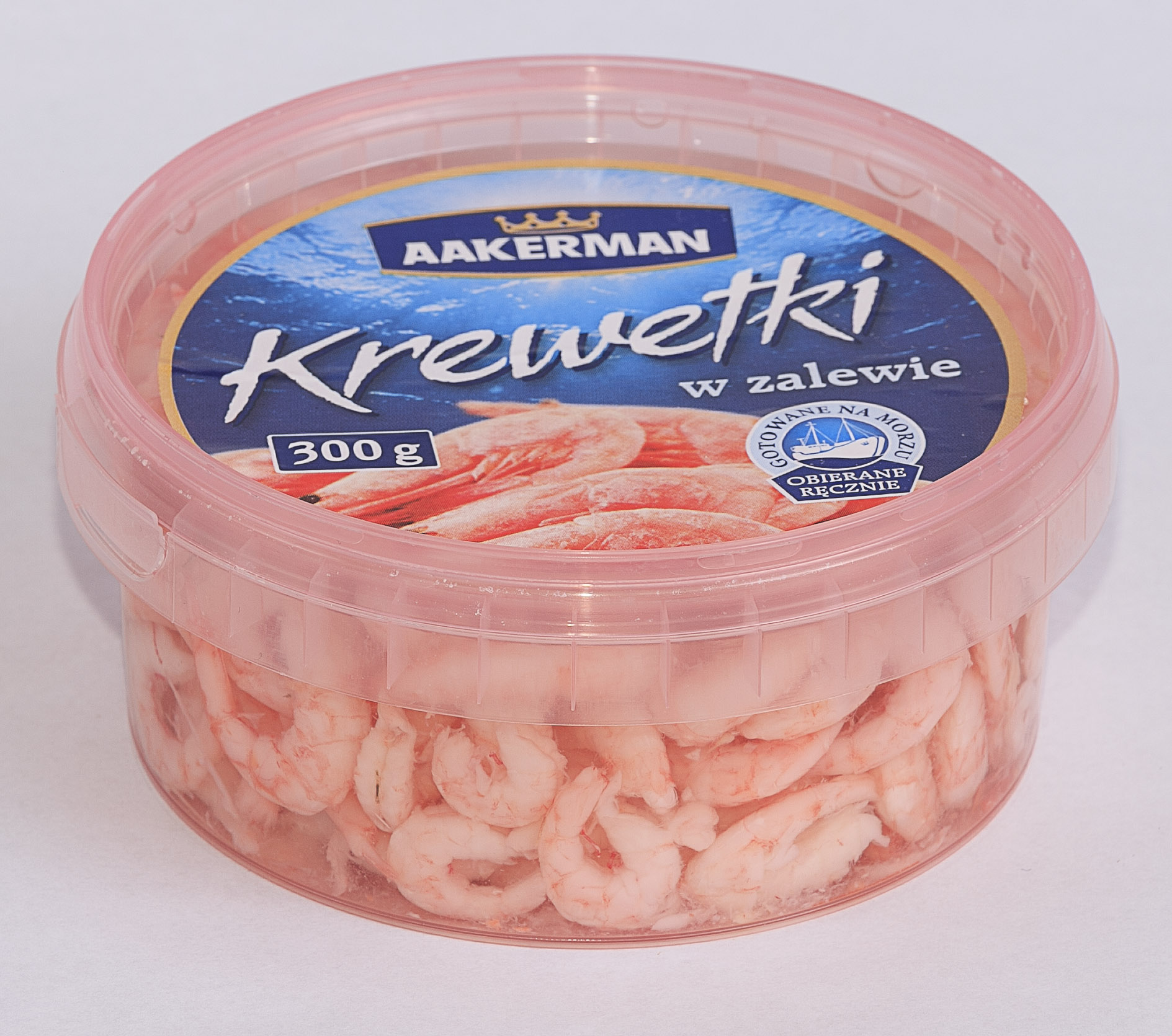 Aakerman Krewetki w zalewie ręcznie obierane