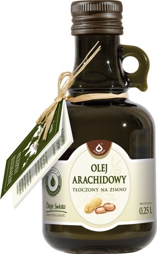 Oleofarm olej arachidowy tłoczony na zimno