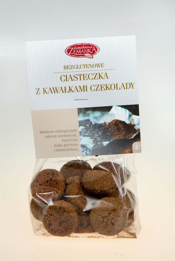 Zemanka organic chocolate chip cookies BIO