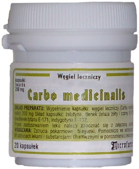 microfarm Activatus 200 mg Aktivkohle