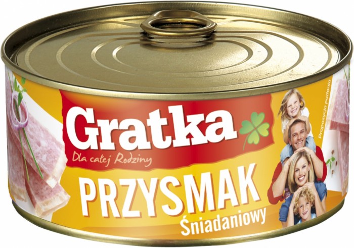 Gratka Przysmak Śniadaniowy mielonka wieprzowo-drobiowa z wołowiną