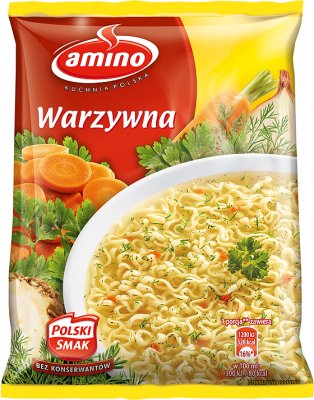 Amino zupa błyskawiczna warzywna