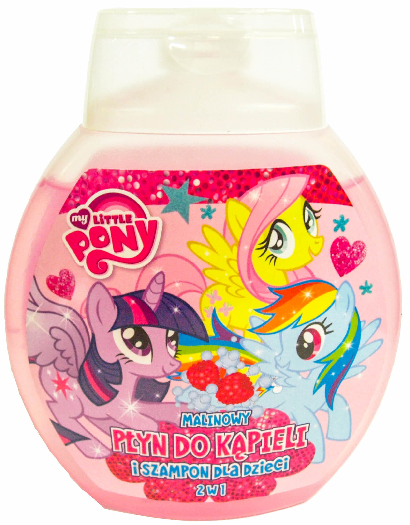 my Little Pony malinowy płyn do kąpieli i szampon dla dzieci
