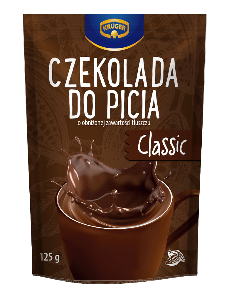 Czekolada do picia Classic o obniżonej zawartości tłuszczu