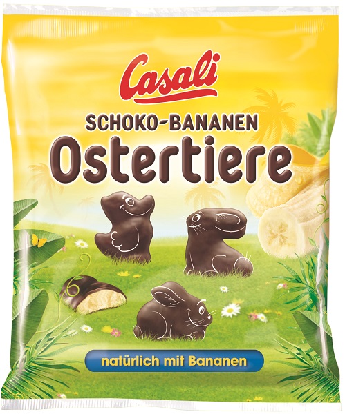 Casali zwierzątka wielkanocne czekoladowo-bananowe