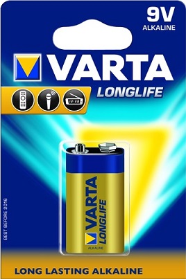 Varta Longlife bateria alkaliczna 9V