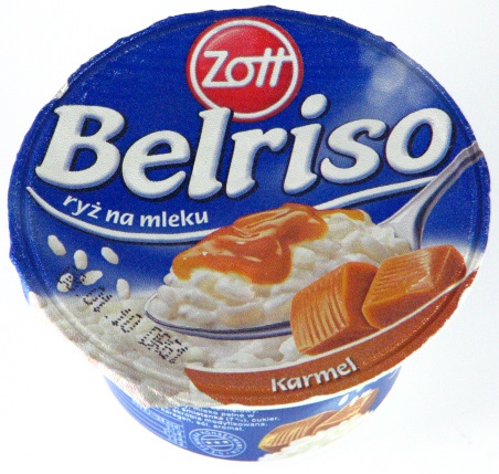 Zott Belriso ryż na mleku karmel