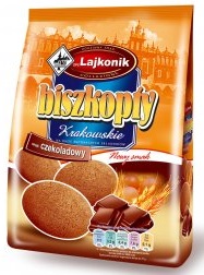 Lajkonik Biszkopty Krakowskie czekoladowe