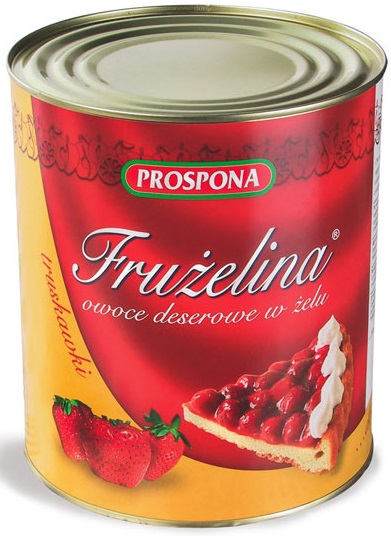 frużelina strawberry gel