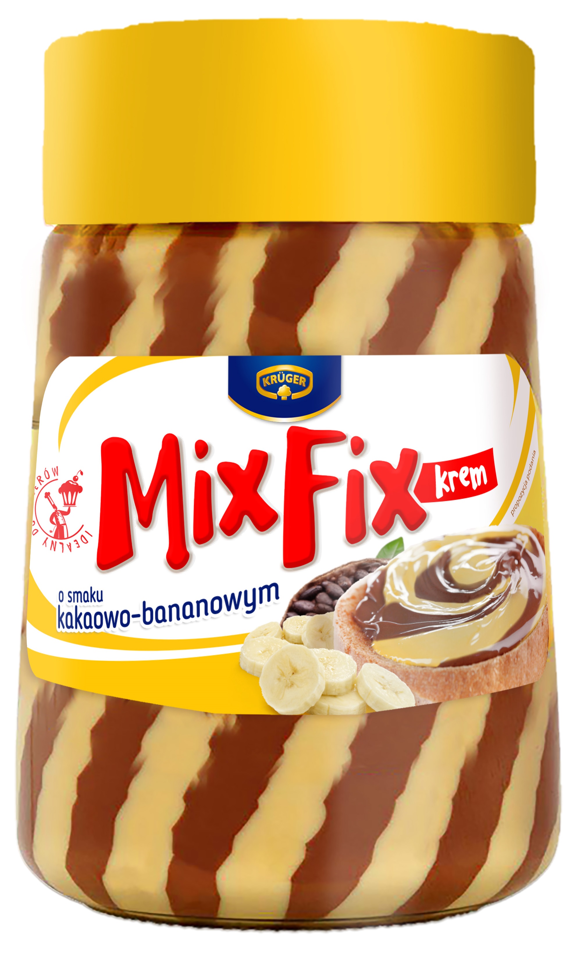 Mix Fix krem o smaku kakaowo-bananowym
