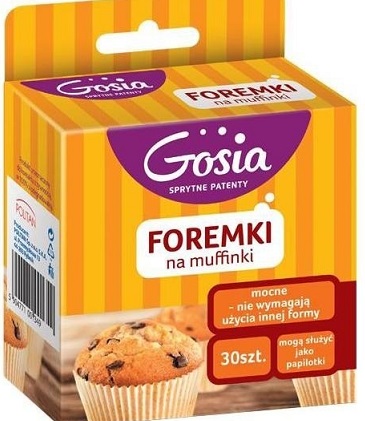 Gosia Cooks foremki na muffinki