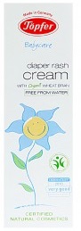 Topfer nappy rash cream for children odorless, wheat bran extract from organic farming