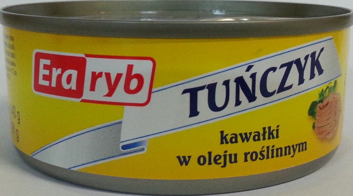 Era Ryb tuńczyk kawałki  w oleju roślinnym