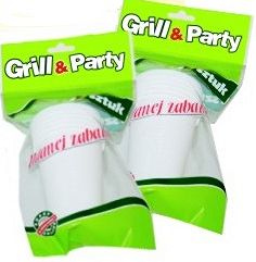 Lider Grill & Party kubki plastikowe