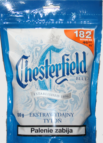 Chesterfield Tytoń Blue Blue