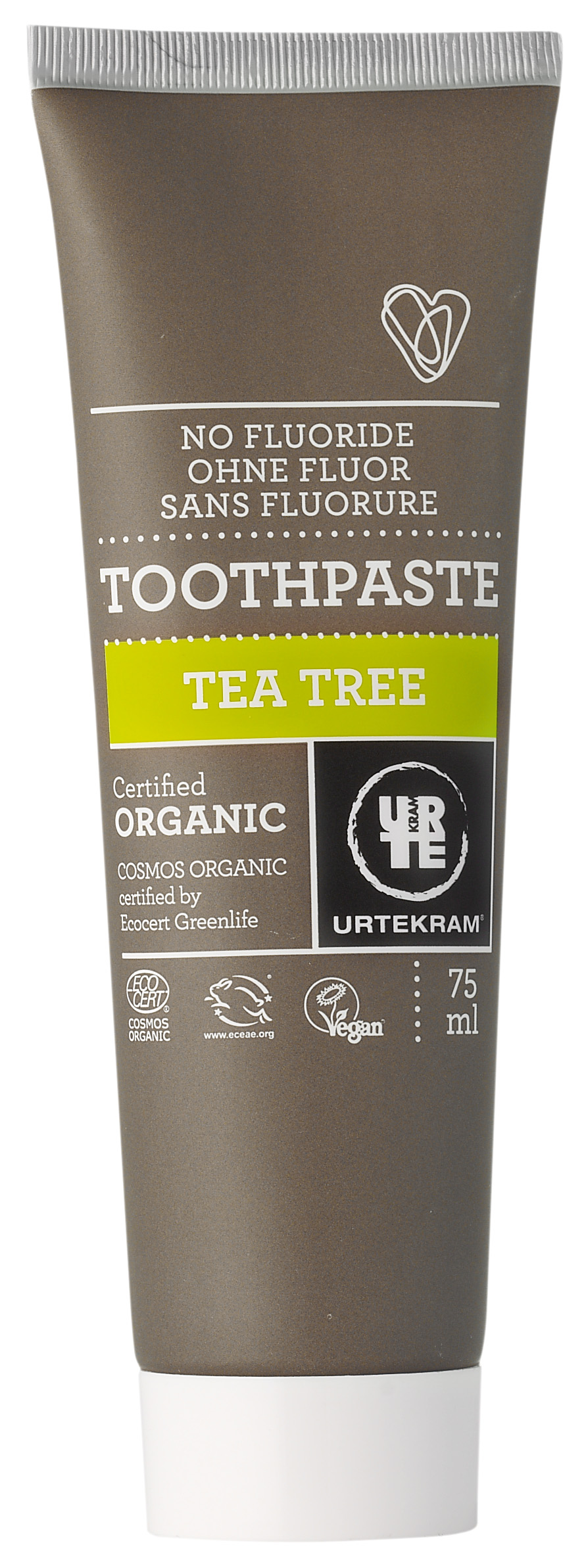 Urtekram ekologiczna pasta do zębów BIO drzewo herbaciane