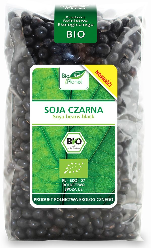 soja Planet Organic BIO noir