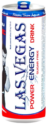 Las Vegas energy drink Sugar Free