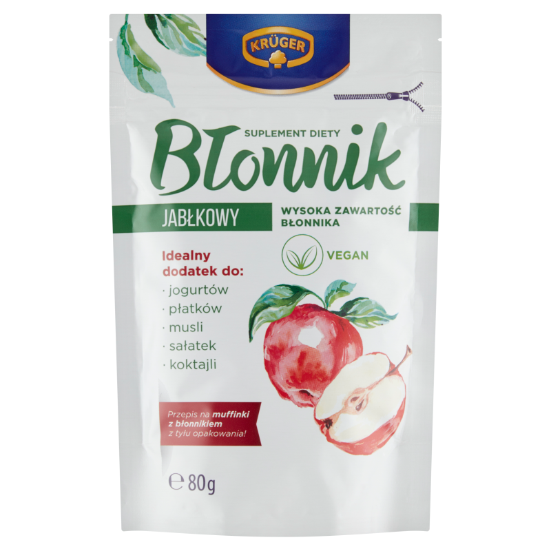 Krüger Błonnik jabłkowy Suplement diety. 80g.